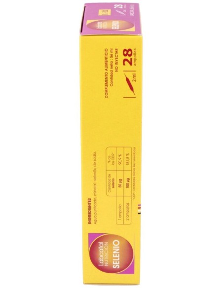 Selenio 21 28X2 Ampollas Labcatal