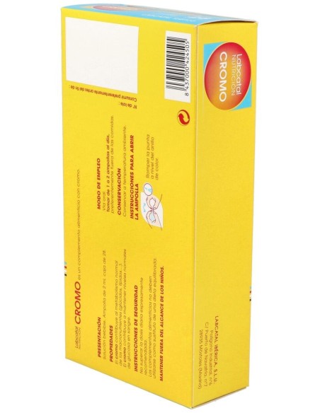 Lab. 22 (Cromo) 28 Amp. de Labcatal