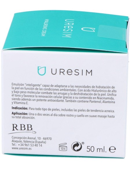 Uresim Crema Hyaluronic 50Ml. de Uresim