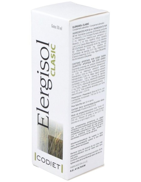 Elergisol Clasic (Alergisol) 50Ml. de Codiet