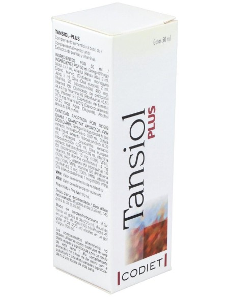 Tansiol Plus (Tensiol) 50Ml. de Codiet