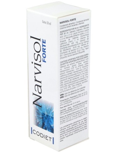 Narvisol Forte (Nervisol) Gotas 50Ml. de Codiet