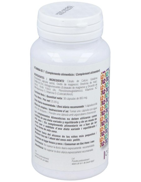 Vitamina K2-7 30Cap. de Codiet