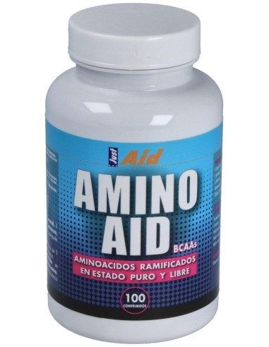 Amino Aid Bcaa (Aminoacidos Ramificados) 100Comp. de Just Aid