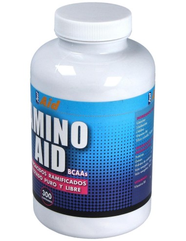 Amino Aid Bcaa (Aminoacidos Ramificados) 300Comp. de Just Aid