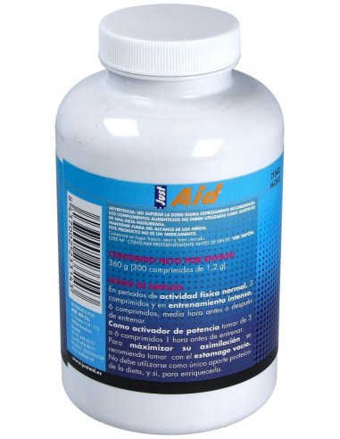 Amino Aid Bcaa (Aminoacidos Ramificados) 300Comp. de Just Aid