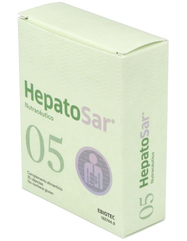 Hepatosar 30 Cap. de Ebiotec