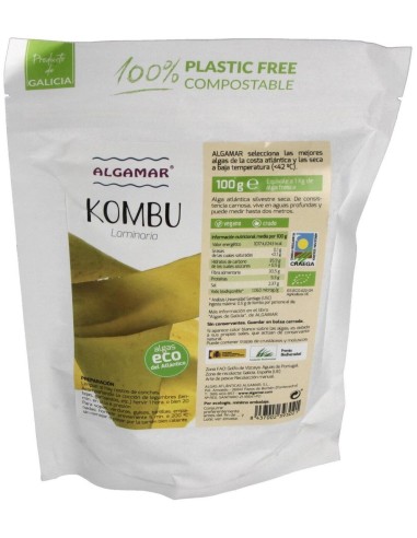 Kombu Hoja Bio 100 g  de Algamar