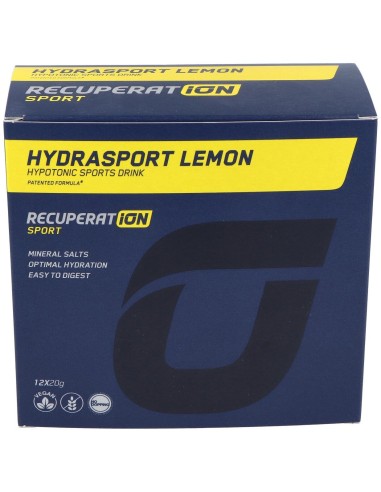 Recuperat-Ion Hydrasport Sabor Limon 12Sbrs.** de Recuperat-Ion