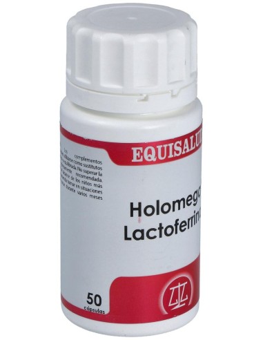 Holomega Lactoferrina 50Cap. de Equisalud