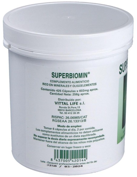 Superbiomin 425Cap de Biomin