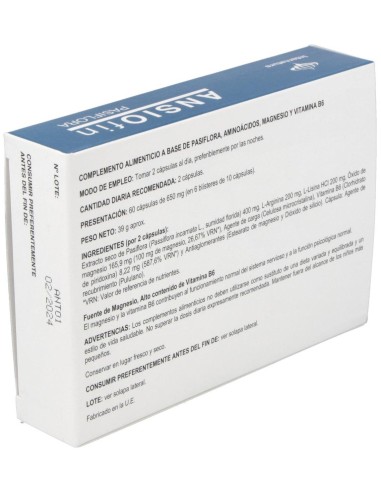 Ansiofin 60Cap. de Internature