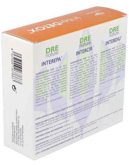 Pack Interdetox Interepa+Intercir+Interdiu de Internature