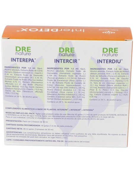 Pack Interdetox Interepa+Intercir+Interdiu de Internature