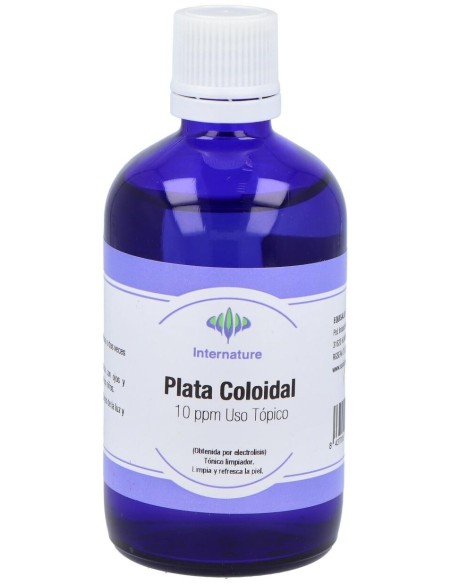 Plata Coloidal 10Ppm Uso Topico 100Ml. de Internature