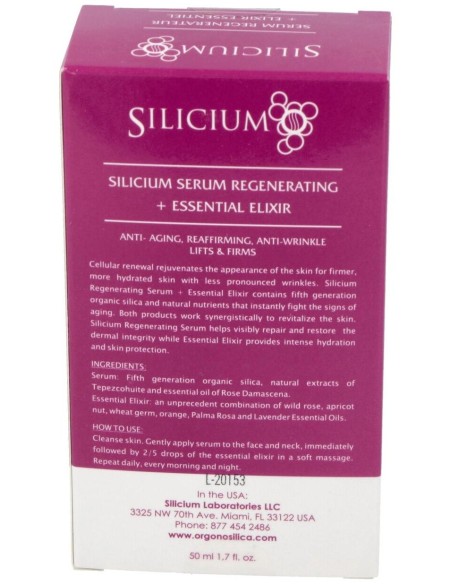 Silicium Serum Y Elixir Esencial 50+15Ml. de Silicium