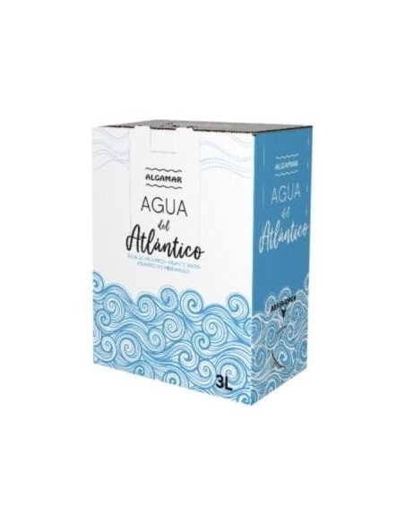 Agua Del Oceano Atlantico Agua De Mar Bag In Box 3L. de Algamar