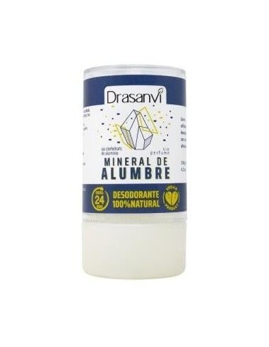 Desodorante Alumbre Mineral Cristal 120Gr Drasanvi