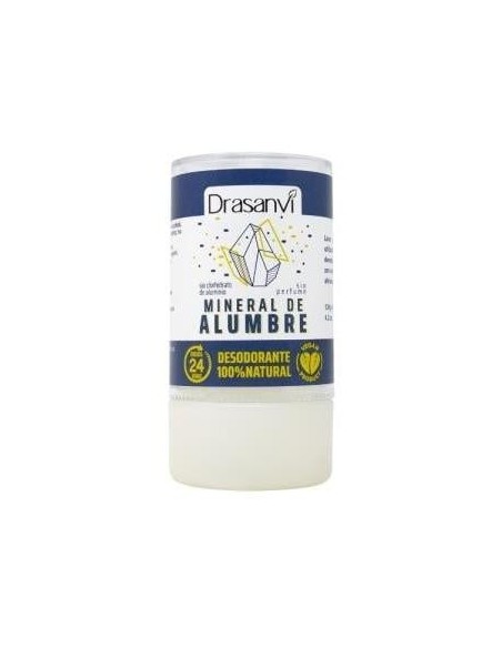 Desodorante Alumbre Mineral Cristal 120Gr Drasanvi