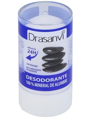 Desodorante Alumbre Mineral Cristal 120Gr Drasanvi