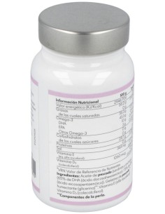 Natural DHA Embarazo y Lactancia 60 perlas de Puro Omega 2