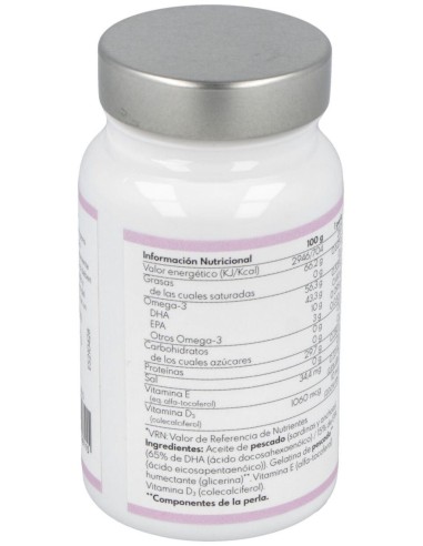 Natural Dha Embarazo Y Lactancia 60Perlas de Puro Omega