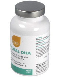 Natural Dha Alta Concentracion 180Perlas de Puro Omega 2