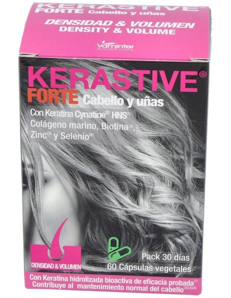 Kerastive Forte Cynatine 60Cap. de Vaminter