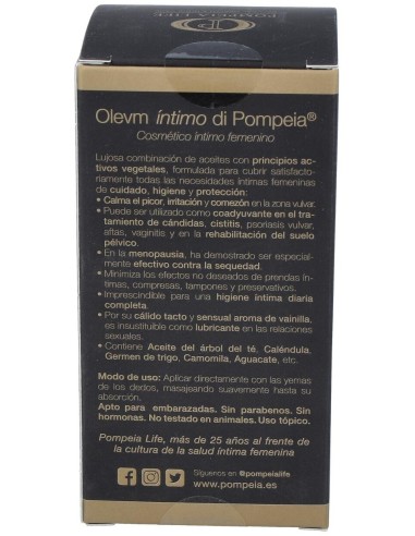 Oleum Intimo Di Pompeia Dosificador 50Ml. de F. De Pompeia
