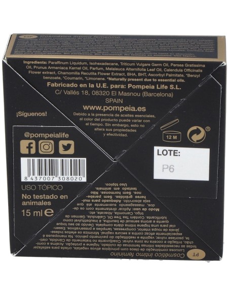Oleum Intimo Di Pompeia 15Ml. de F. De Pompeia