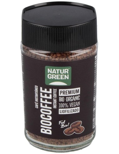 Biocafe Soluble Instantaneo 100Gr. Bio de Naturgreen