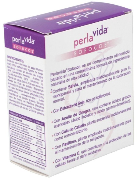 Perlavida Sofocos 30Cap. de Plameca