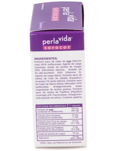 Perlavida Sofocos 30Cap. de Plameca