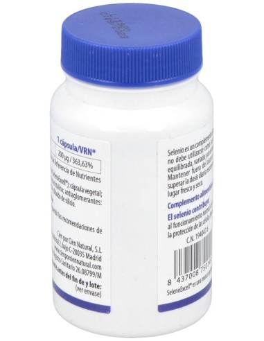 Selenio 90Cap. de Cien Por Cien Natural