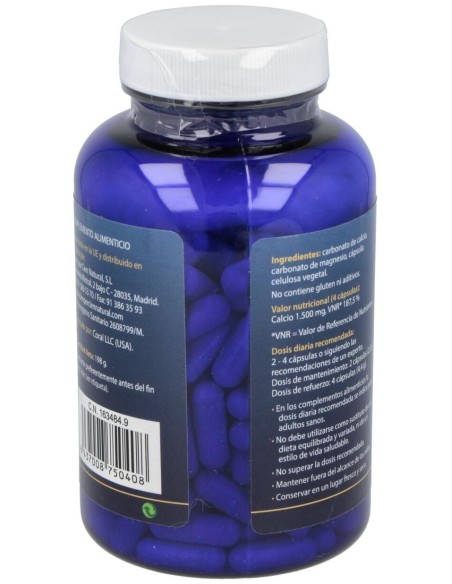 Coralnatural 180Cap. de Cien Por Cien Natural