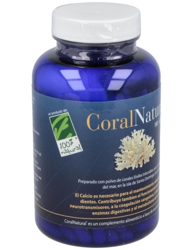 Coralnatural 180Cap. de Cien Por Cien Natural