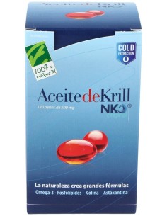 Aceite De Krill Nko 120Perlas de Cien Por Cien Natural 2