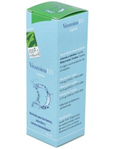 Vitamina D3 Liquida 50Ml. de Cien Por Cien Natural 2