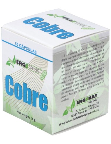 Cobre Ergosphere 50Cap. de Ergonat