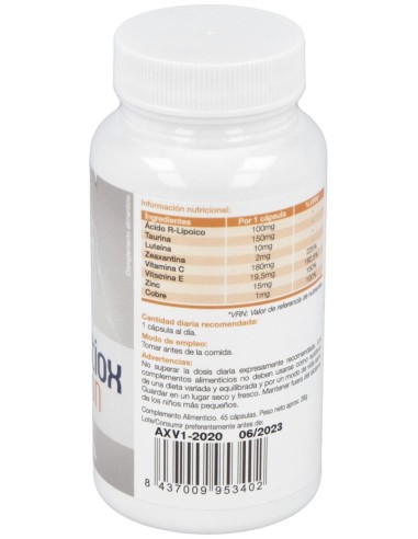 Nuantiox Vision 50Cap. de Nua