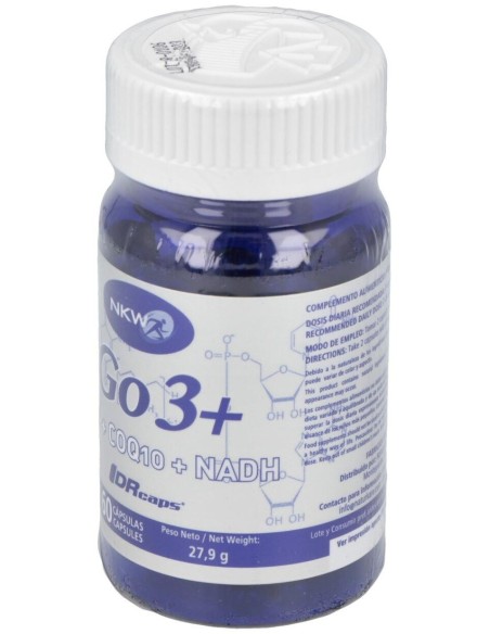 Go3+ Mitocondrika 60Cap. de Nature Kare Wellness