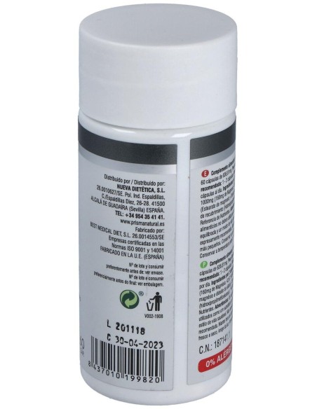 Magnesio 60 Caps. de Prisma Natural