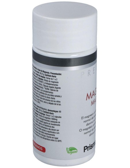 Magnesio 60 Caps. de Prisma Natural
