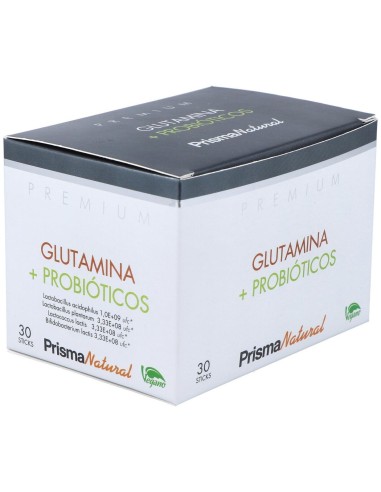 Glutamina + Probioticos 30 Sticks   de Prisma Natural