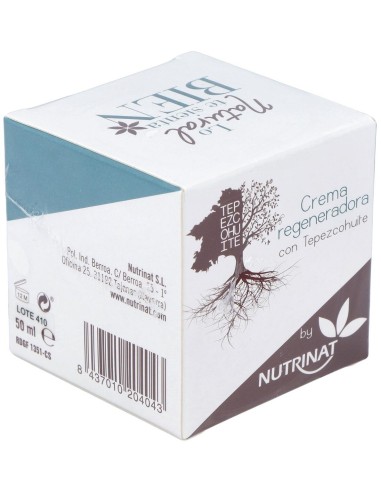 Crema Regeneradora Con Tepezcohuite  50 ml de Nutrinat