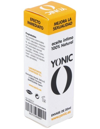 Yonic Aceite Intimo Para Mujer 20Ml. de Yonic