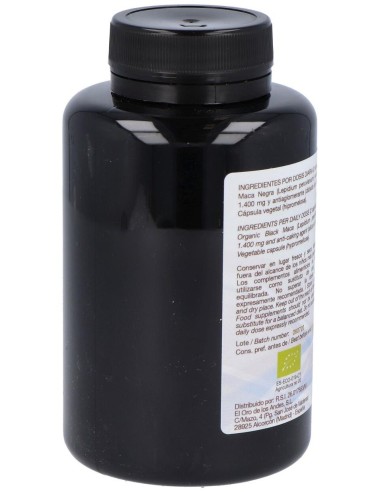 Maca Negra 700Mg. 90Cap. Eco de El Oro De Los Andes