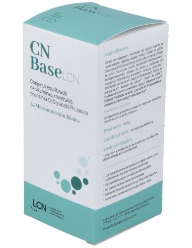 Cn Base 60Cap.Veg. de Lcn