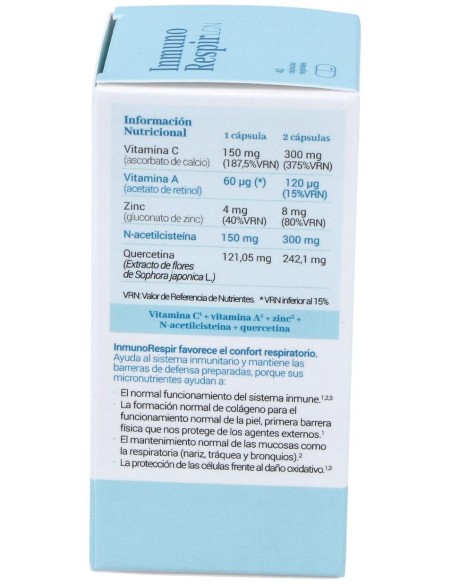 Inmunorespir 40Cap.Veg. de Lcn