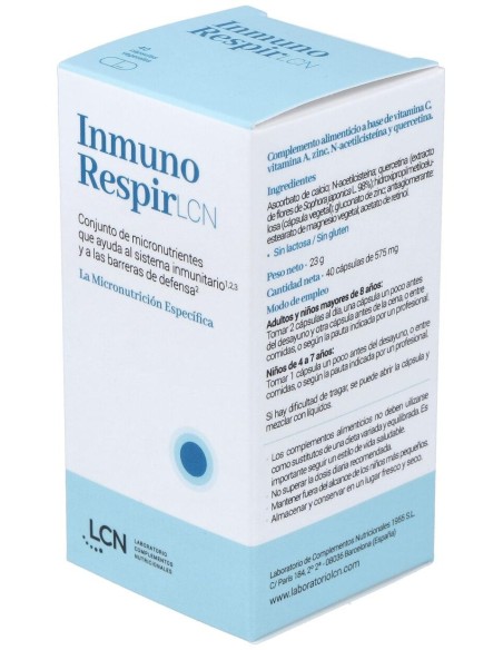 Inmunorespir 40Cap.Veg. de Lcn